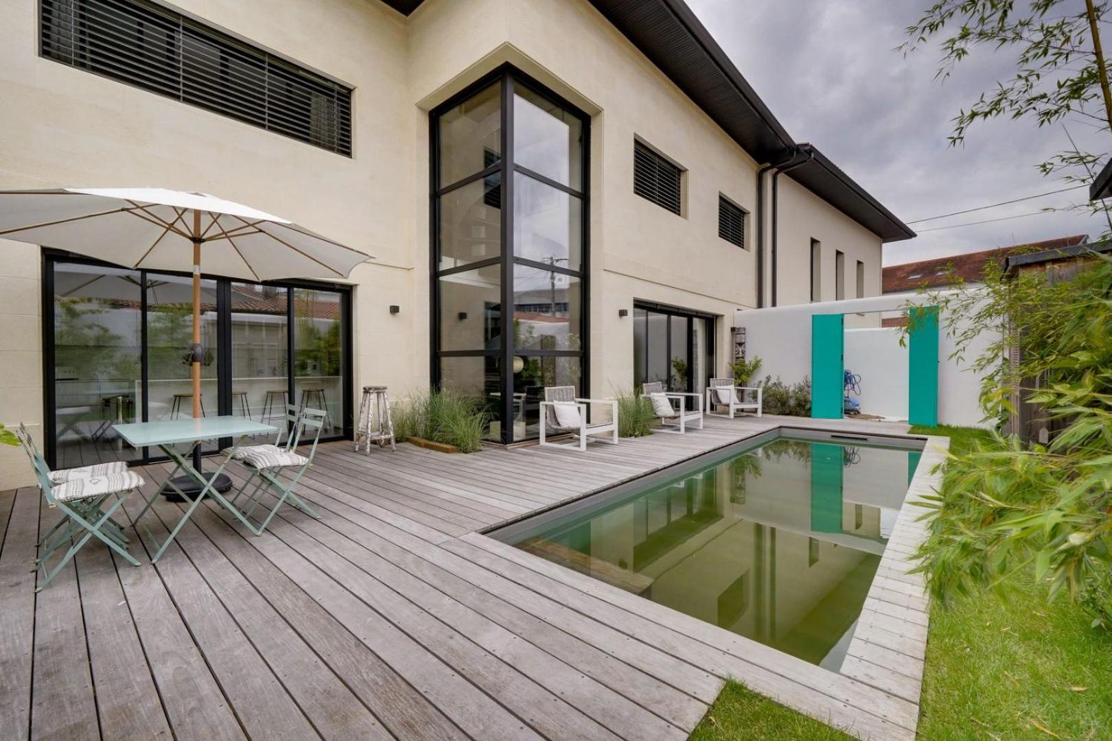 Spacious Bordeaux Family Home With Swimming Pool מראה חיצוני תמונה