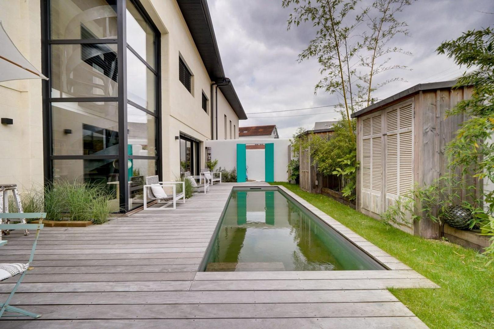 Spacious Bordeaux Family Home With Swimming Pool מראה חיצוני תמונה