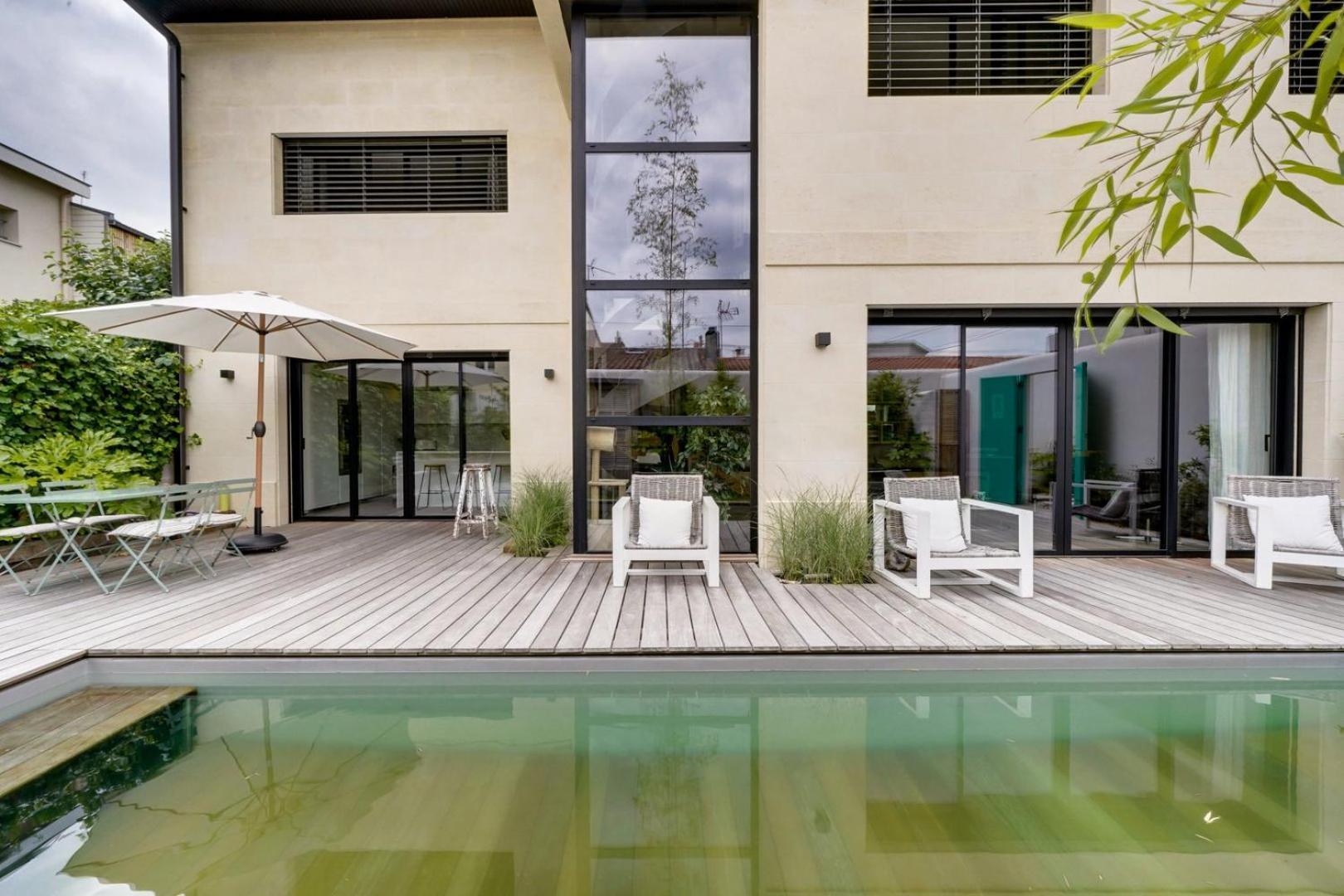 Spacious Bordeaux Family Home With Swimming Pool מראה חיצוני תמונה